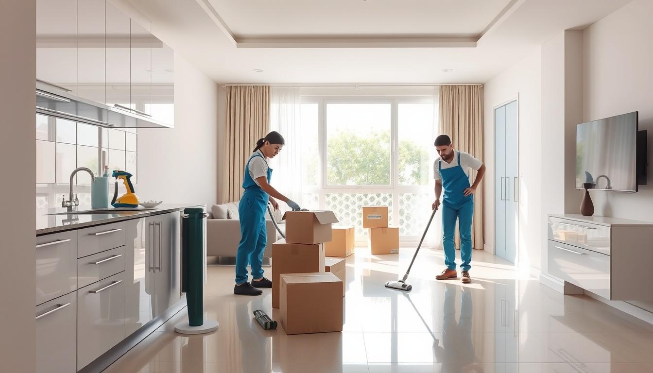 Cleaning for Move-In and Move-Out